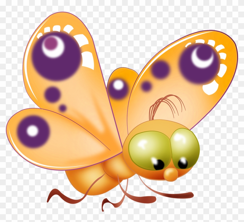 Baby Butterfly Cartoon Clip Art Pictures - Butterfly Cartoon Png #275450