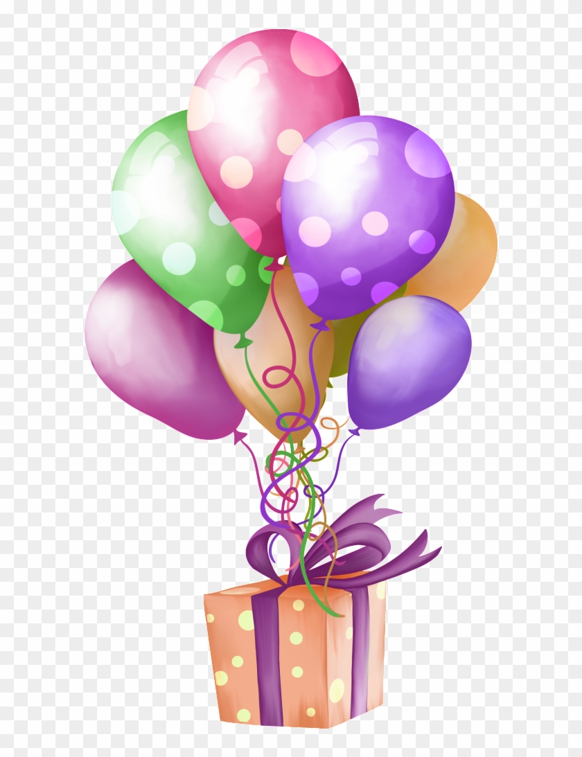 Happy Birthday - Birthday Balloons And Presents #275455