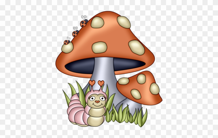 Pps Happy Bugs - Mushrooms Clipart #275478