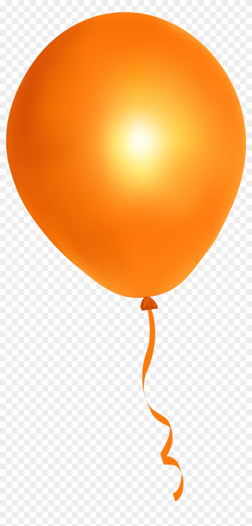 Balloon Png Transparent Balloon - Orange Balloon Clipart #275610