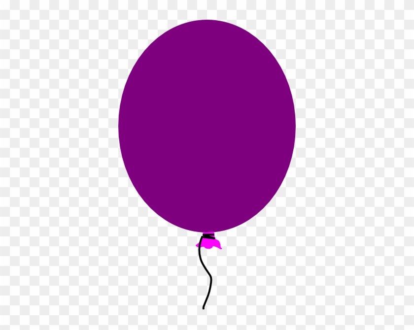 Purple Balloon Clip Art #275689