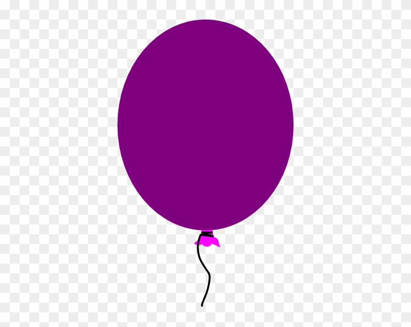 Purple Balloon Clip Art #275689