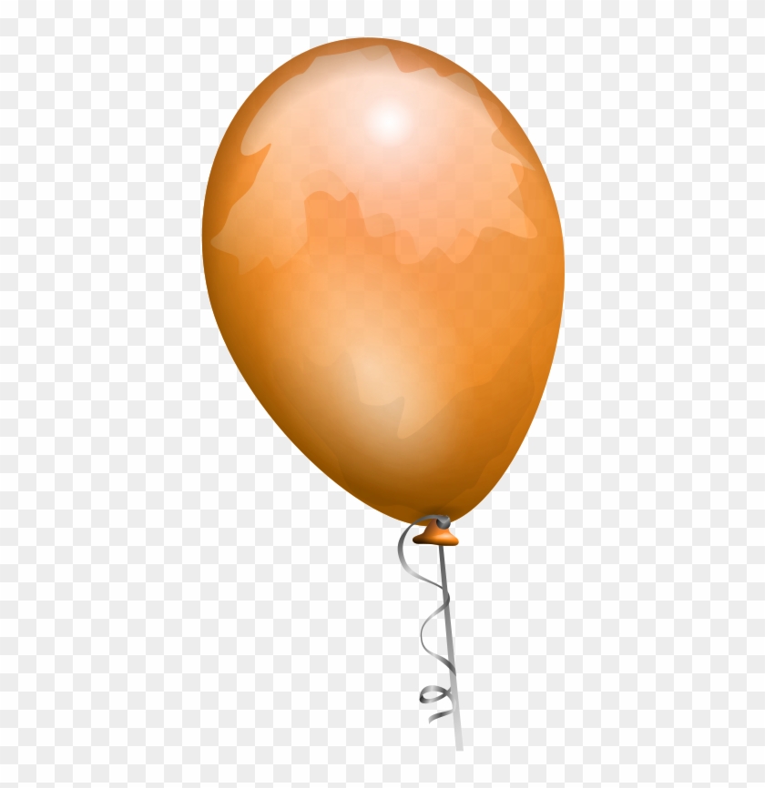 Orange Number 2 Balloon #275697
