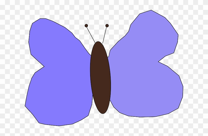 Drawing, Purple, Butterfly, Bug, Wings, Insect - Clip Art #275722