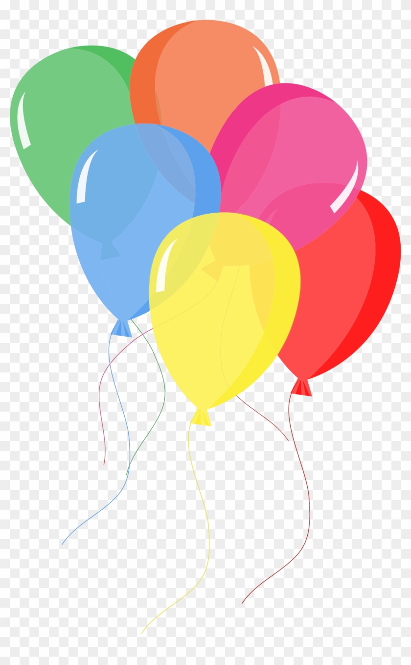 Colorful Balloons - Balloon Clipart #275759