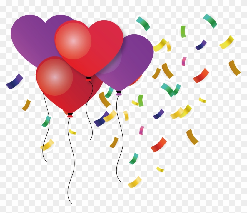 Toy Balloon Birthday Love Clip Art - Toy Balloon Birthday Love Clip Art #275892