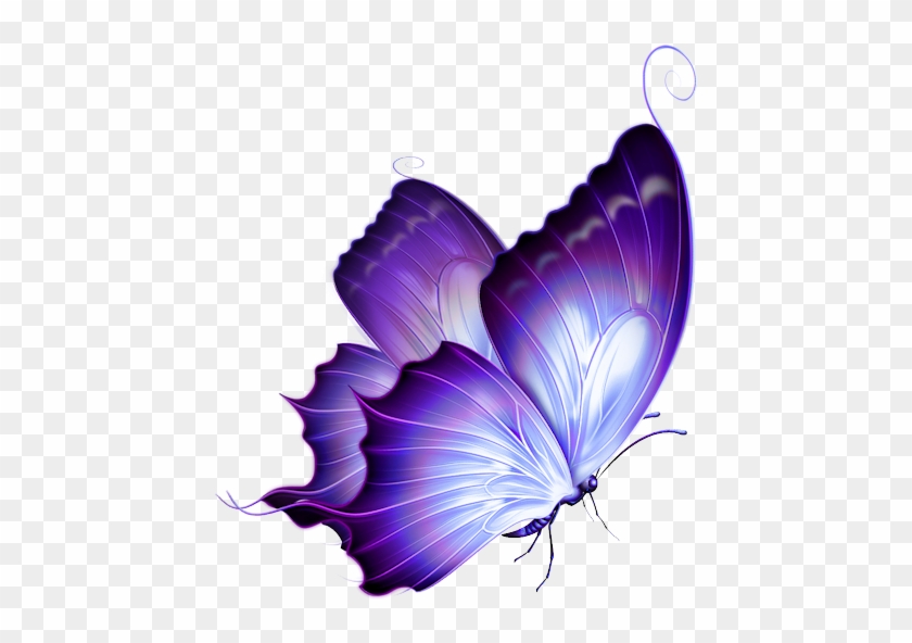 Butterfly Clip Art At Mzayat - Thank You Butterfly Purple #275764