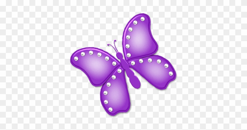 Purple Butterfly Png - Brush-footed Butterfly #275786