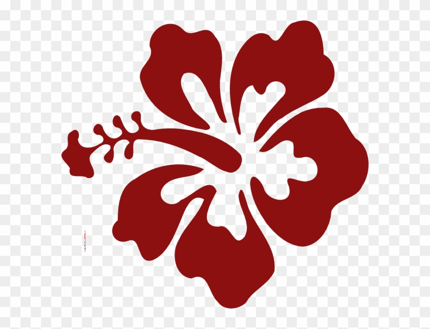 Hawaiian Flower Stencils Clipart Library - Hawaiian Flower Vector Art #275814