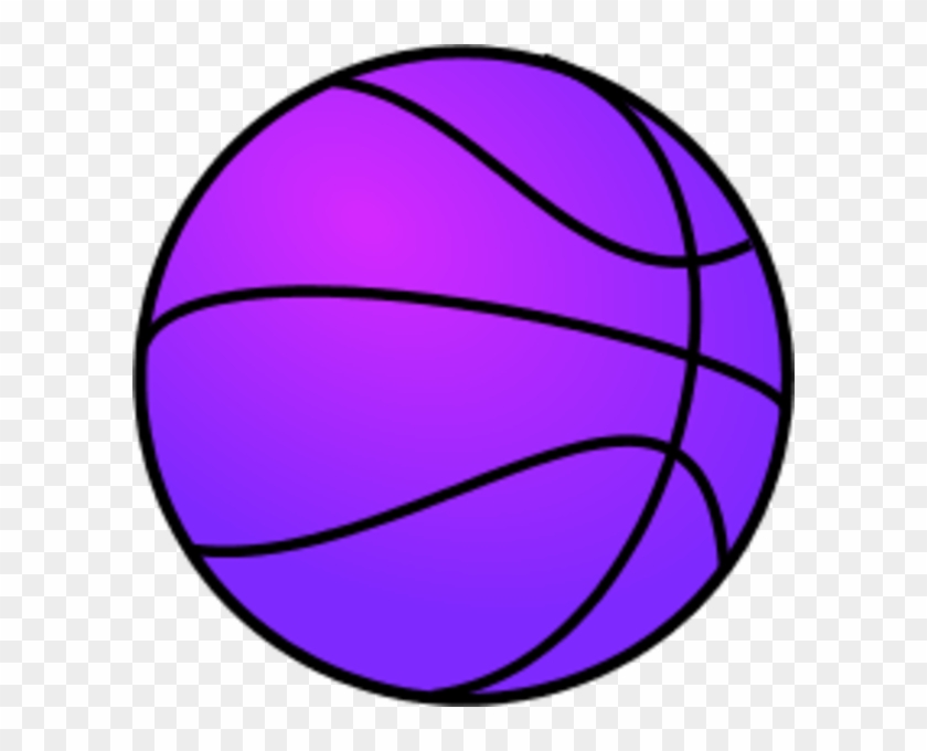 Purple Basketball Clipart - Basketball Clip Art #275822