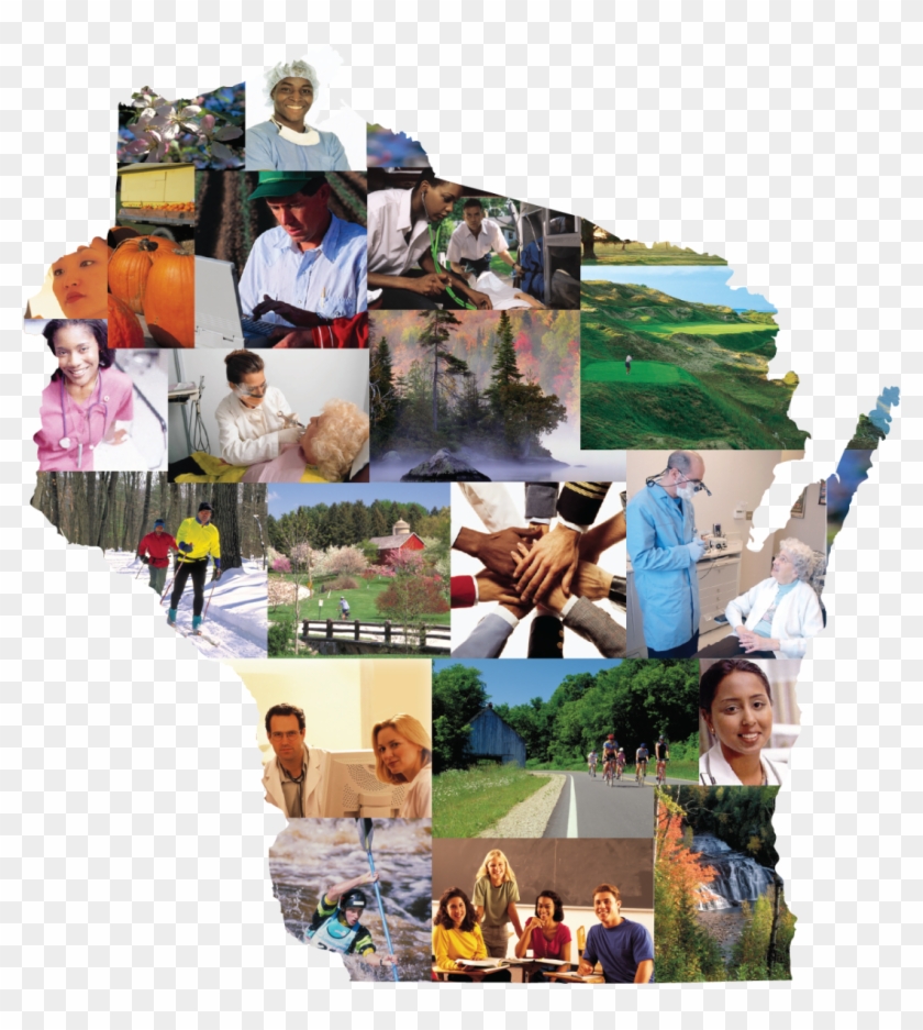 Wi Photo Map - Just Around The Corner: A Baby Boomer's Guide To A #275908