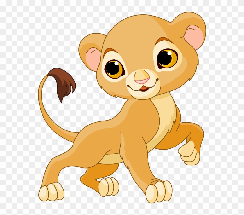Cute Lion Cub Clip Art