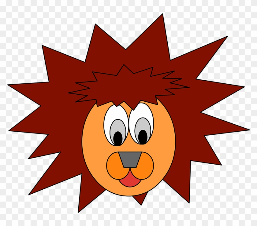 Baby Lion Clipart 28, - Cartoon #275925