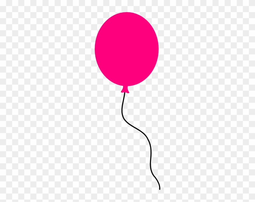 Pink Balloon Clipart - Pink Balloon Clipart #275947