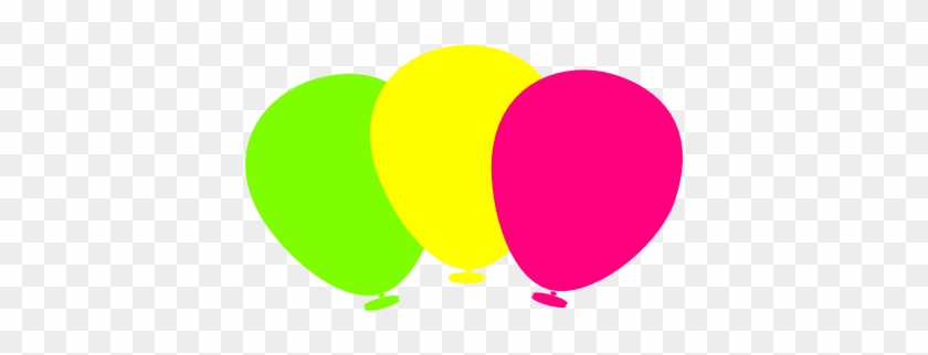 Balloons Clip Art At Clker - Neon Balloons Clip Art #275960