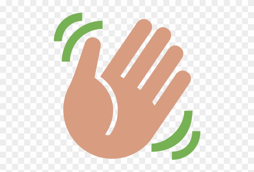 Free Gestures Icons - Hand Wave Clip Art #275987