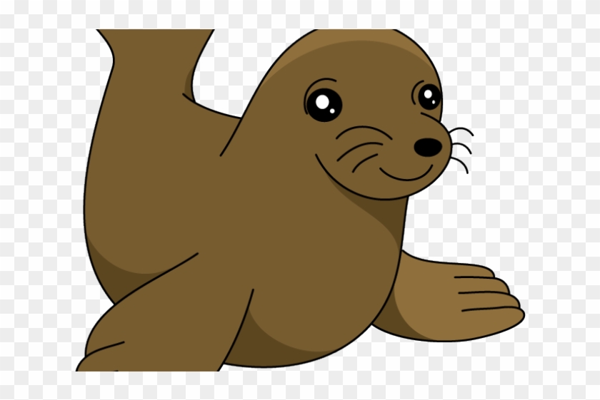Sea Lion Clipart Cute - Cartoon #276029