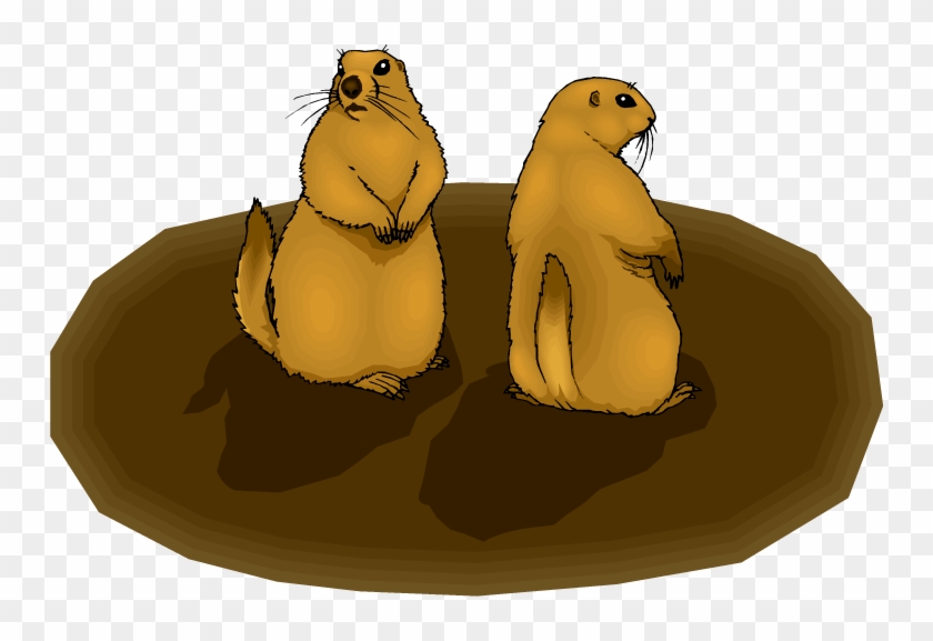 Free Groundhog Clipart - Free Clipart Prairie Dog #276080