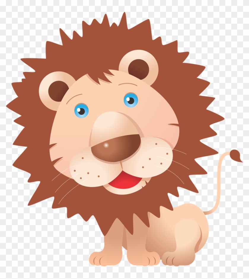 Simple Lion Pictures Clip Art Medium Size - Löwe-löwin-dschungel-katze Karte #276112