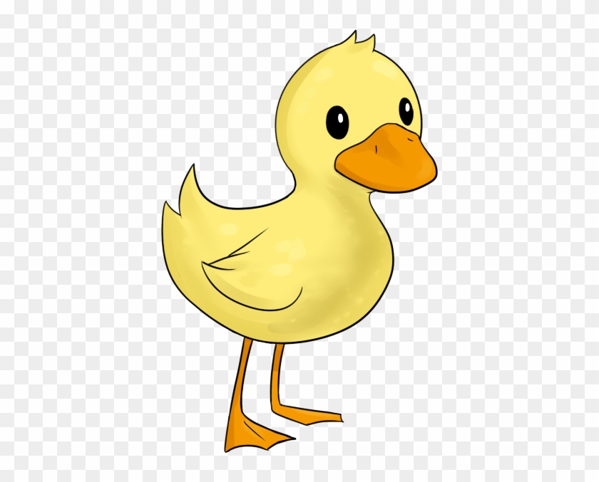 Free Cartoon Yellow Duckling Clip Art Wzqtqm Clipart - Duckling Clipart #276122