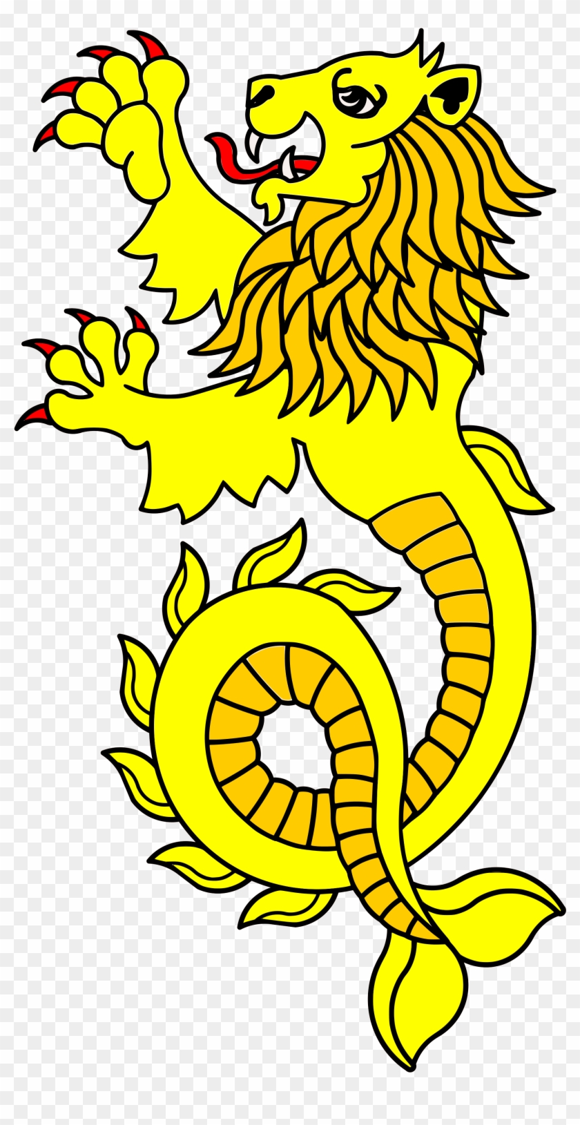 Heraldic Sealion - Heraldic Sea Lion #276199