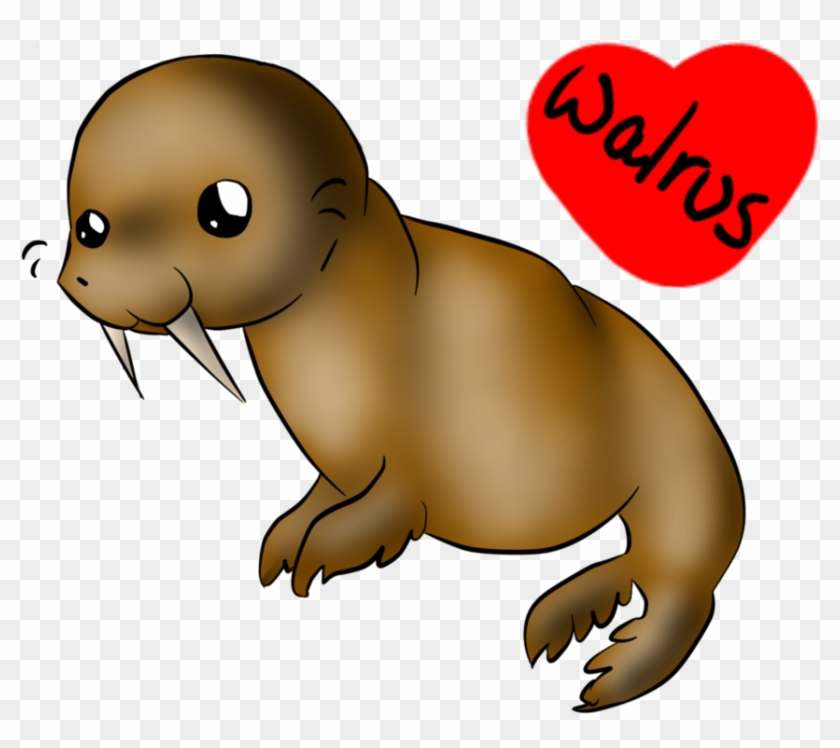 Chibi Walrus By Dontmineit - California Sea Lion #276202