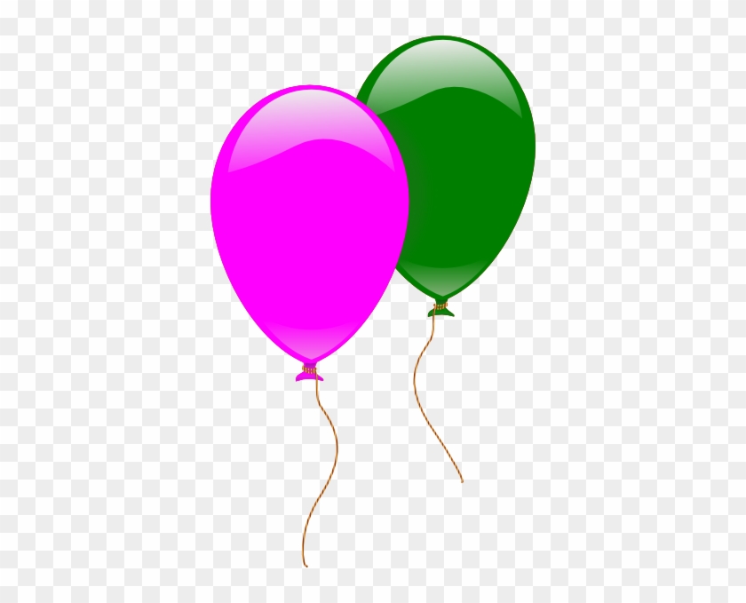 Two Balloons Clip Art #276201