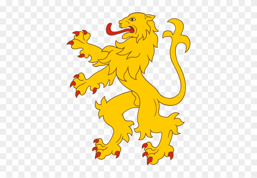 Heraldic Lion - Coat Of Arms Lion Png #276224