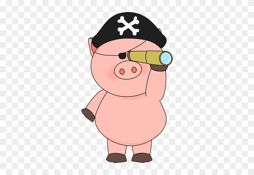 Peppa Pig Inspired Pirate Clipart Pack Bulk Buy Discount - Pirate Pig Clipart #276259