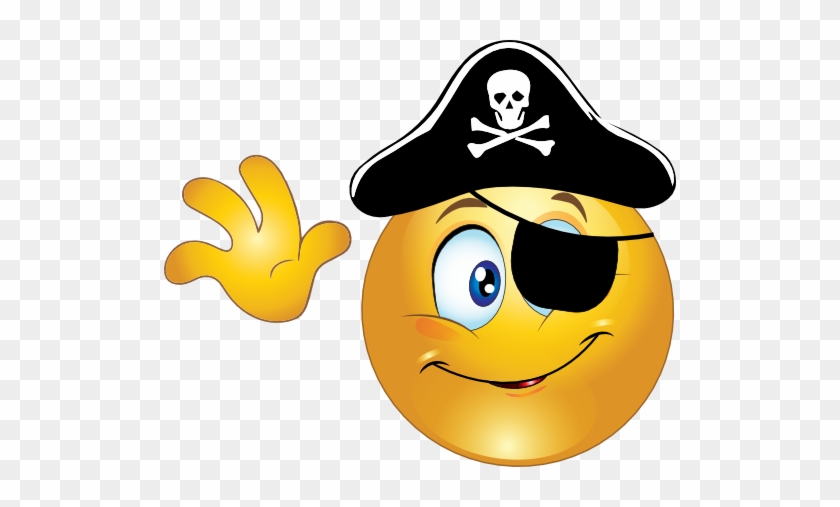 Pirate Smiley Emoticon - Smiley #276283