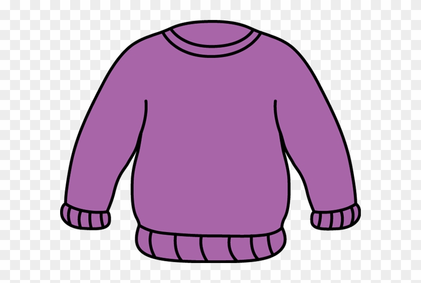 Purple Sweater Clip Art - Jumper Clipart #276286