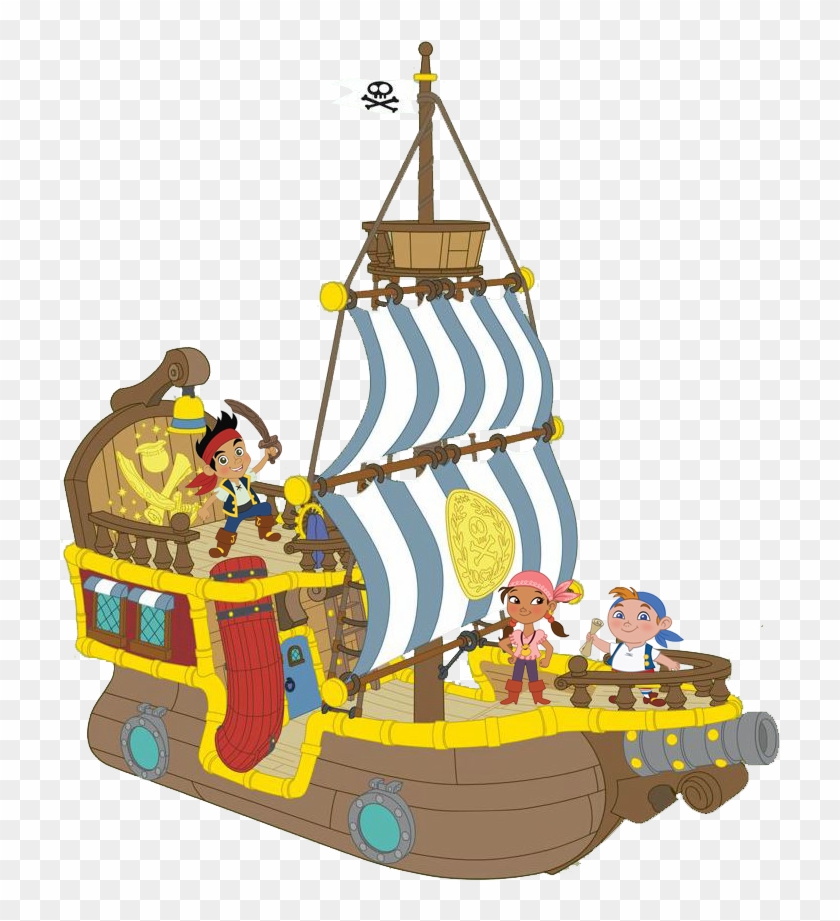 Jake Pirate Ship Clipart - Bucky Jake And The Neverland Pirates #276287