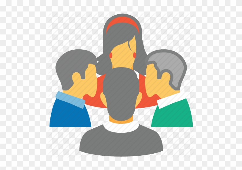 Other Meeting Icon Flat Images - Group Of People Flat Icon #276304