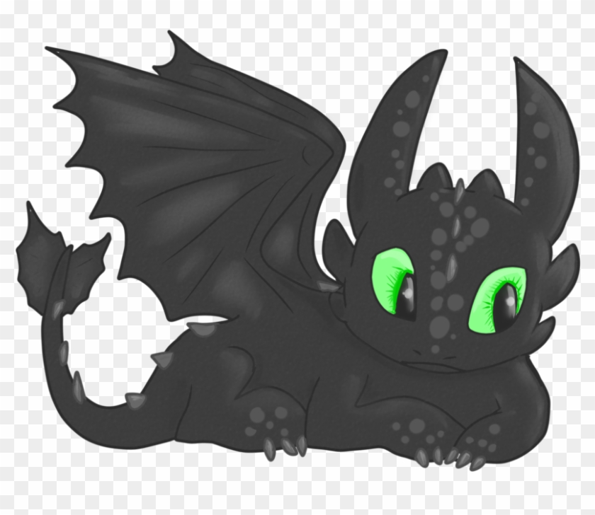 Baby Toothless By Galactic-fire - Night Fury Baby Png #276363