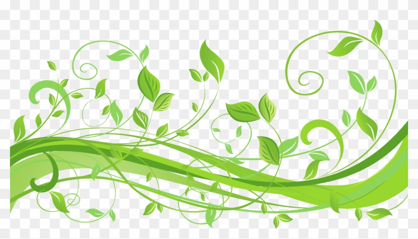 Spring Decoration With Leaves Transparent Png Clip - Spring Decoration With Leaves Transparent Png Clip #276513