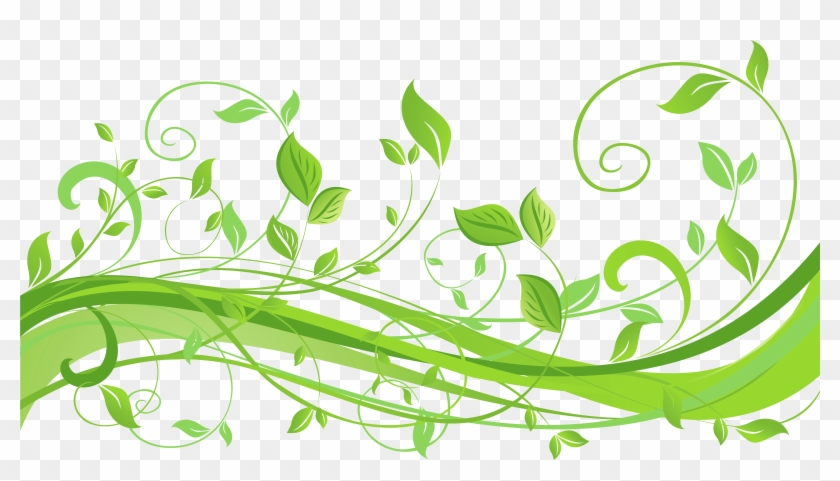 Spring Decoration With Leaves Transparent Png Clip - Spring Decoration With Leaves Transparent Png Clip #276513