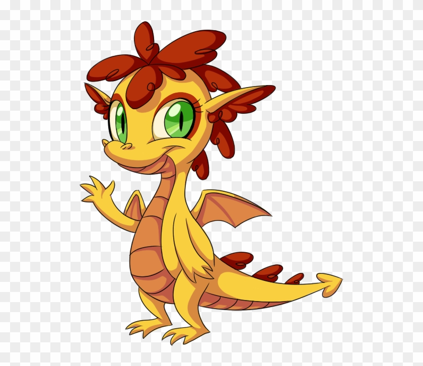Cute Cartoon Dragon - Little Dragon Transparent #276539
