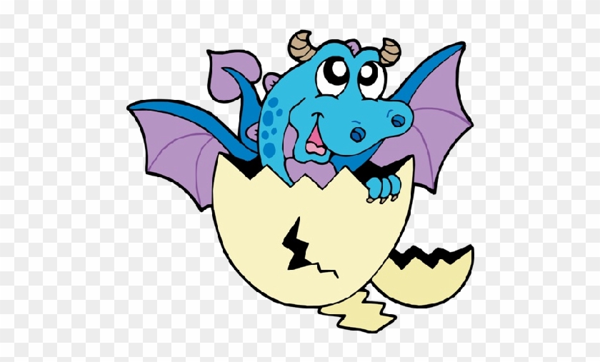 Funny Cartoon Dragon Clip Art - Cute Dragons #276559