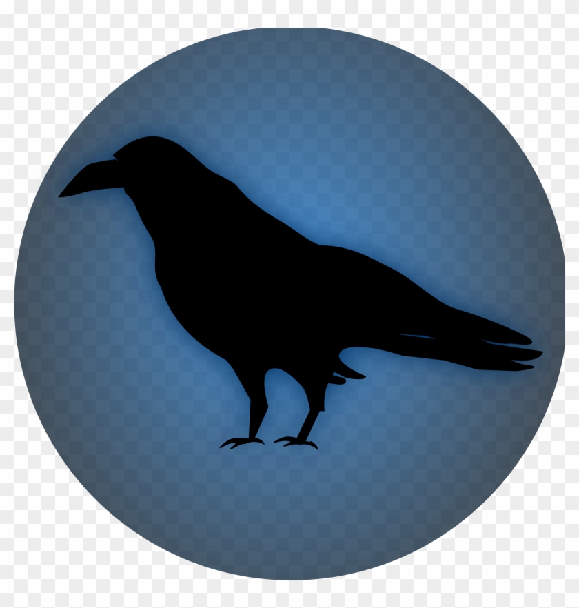Winsome Clip Art Raven Medium Size - Raven Icon #276602