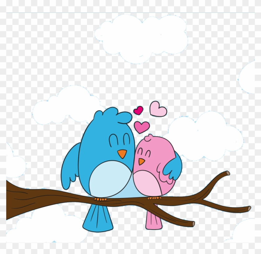 Love Birds Creative Cartoon Pictures - Cute Love Bird Cartoon #276625