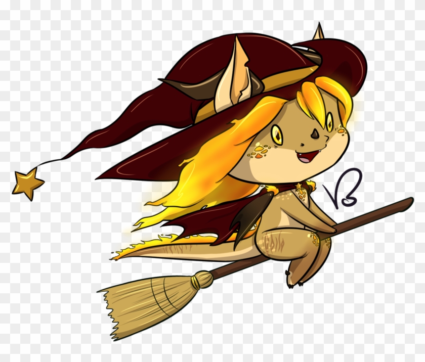 Falloween Fire Dragon By Cyphonfiction - Cartoon #276649