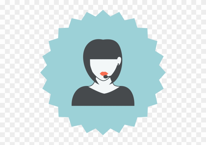 Clipart Consultant Png Icon - Customer Service Icon Female #276694