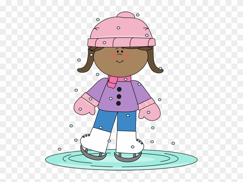 Winter Clip Art - Ice Skating Clip Art #276716