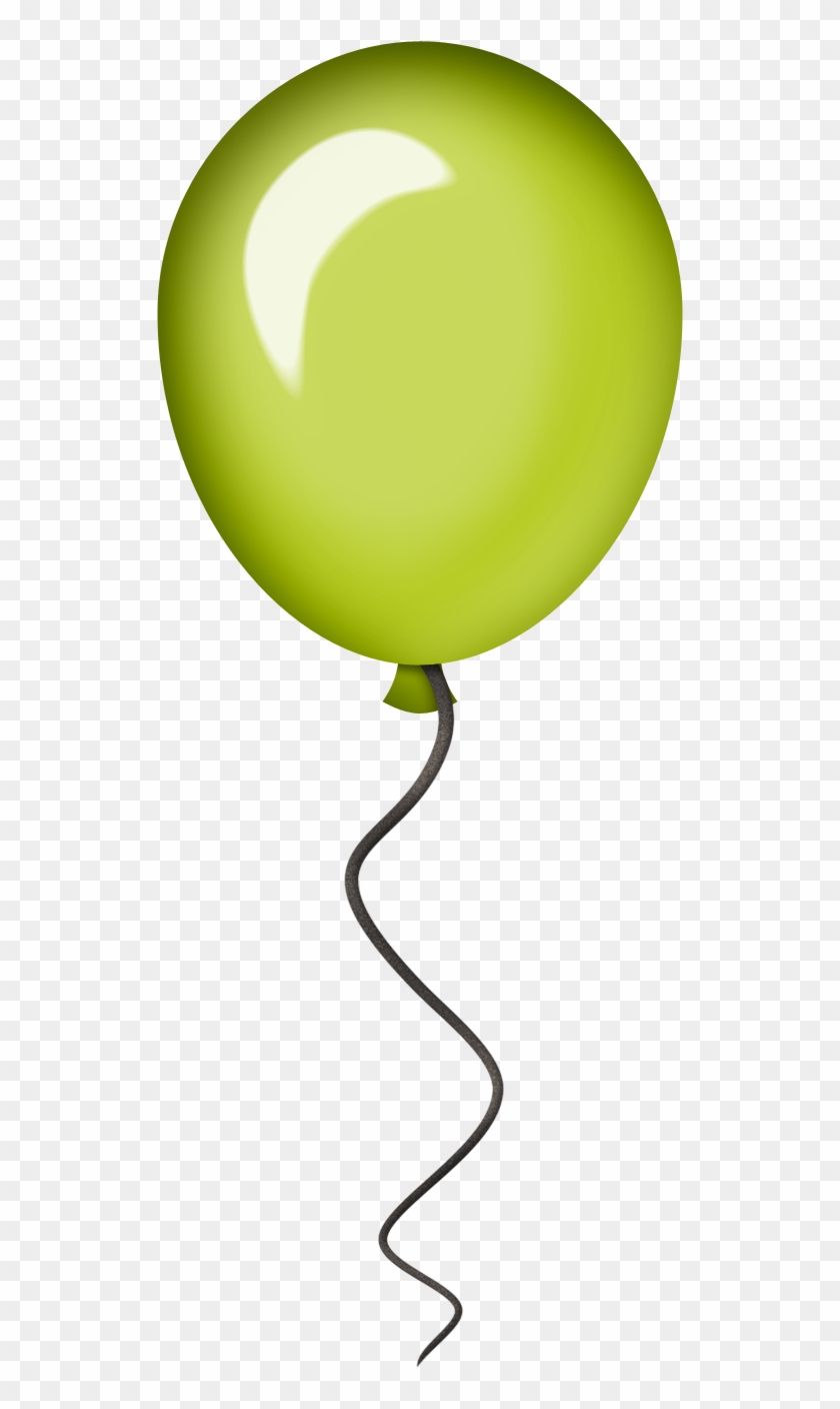 Pin By Bonnie Guerrant On Clipart - Green Birthday Balloons Png #276782