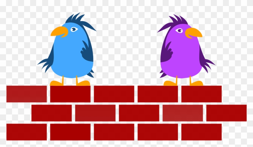 Brds Clipart Two Little - Two Little Dickie Birds #276787