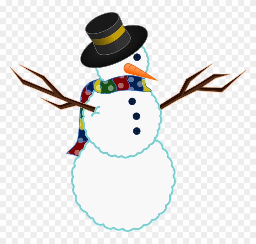 Free Winter Clipart 12, - Snowman Free Clip Art #276799