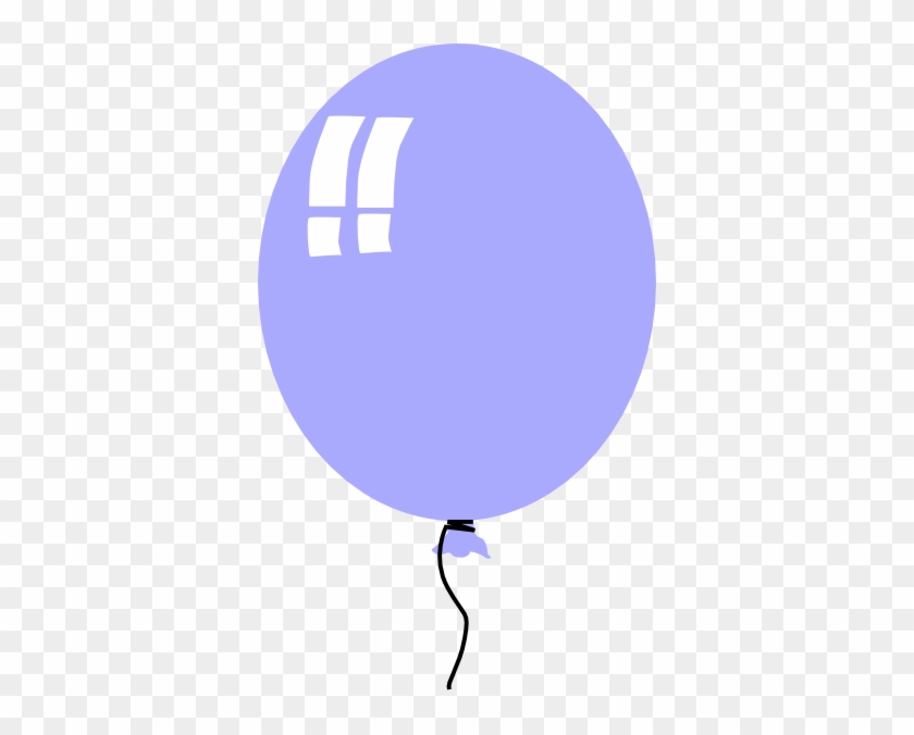Purple Baloon Clip Art At Clker - Balloon Clip Art #276816