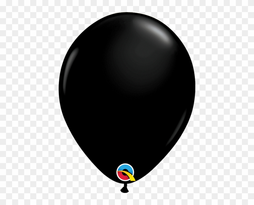 Onyx Black, Qualatex 11" Latex Balloon - 80-a-round Birthday Latex Balloons | 6 Count | 11" #276823