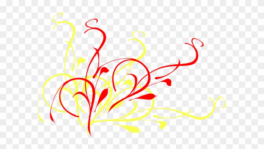 Red Yellow Swirl Clip Art At Clker - Red And Yellow Swirl Png #276831