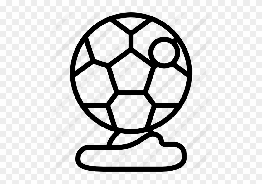 Balón De Oro - Soccer Ball Vector Line #276885